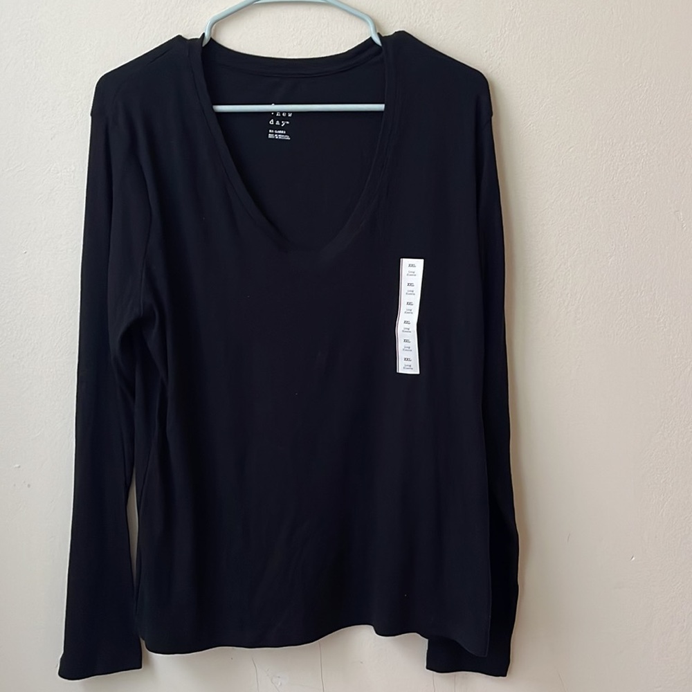 3 Piece Ribbed Scoop Neck T - Shirt - Picture 2 of 8